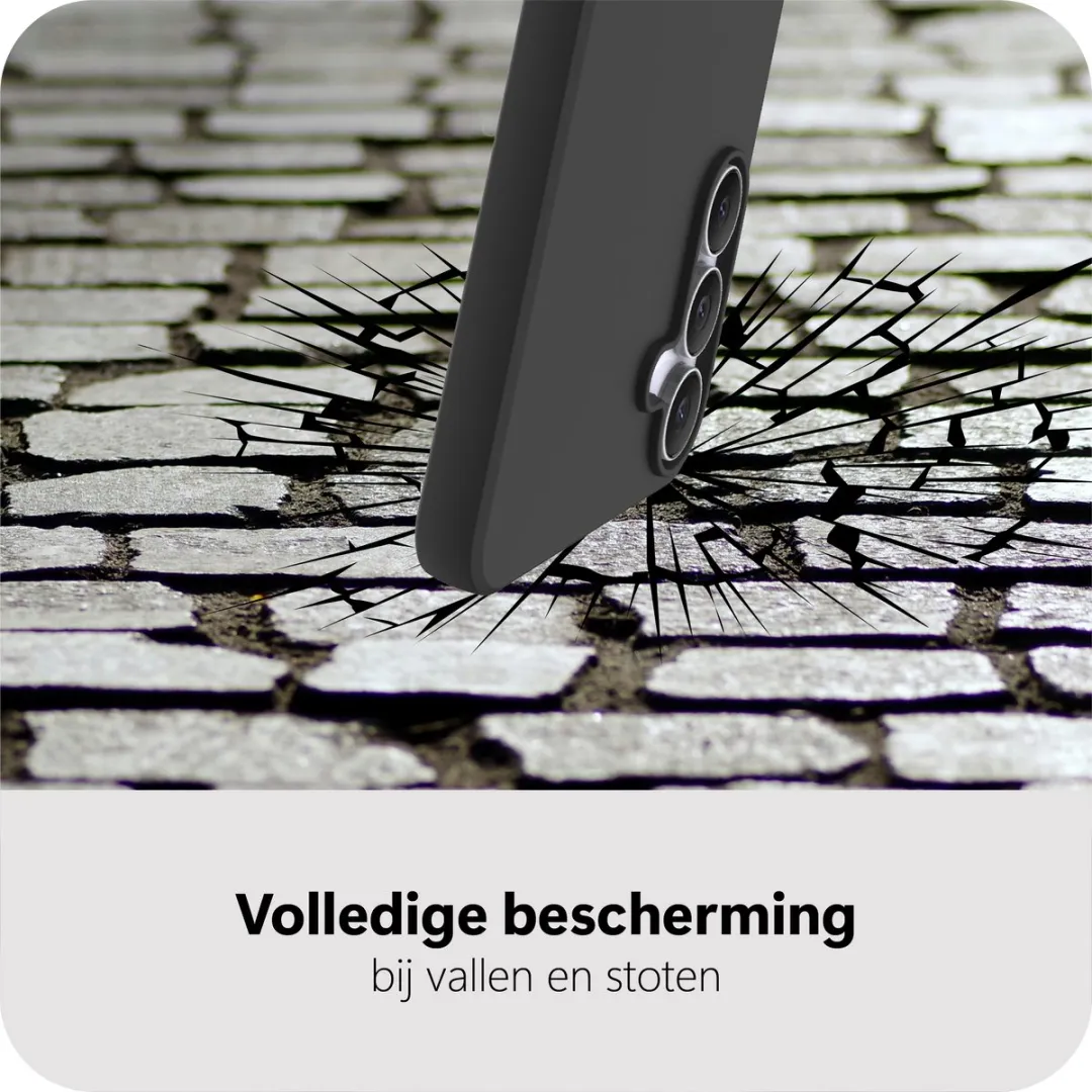 Just in Case Siliconen Hoesje Samsung Galaxy S25 FE MSA2808KL1 - Zwart