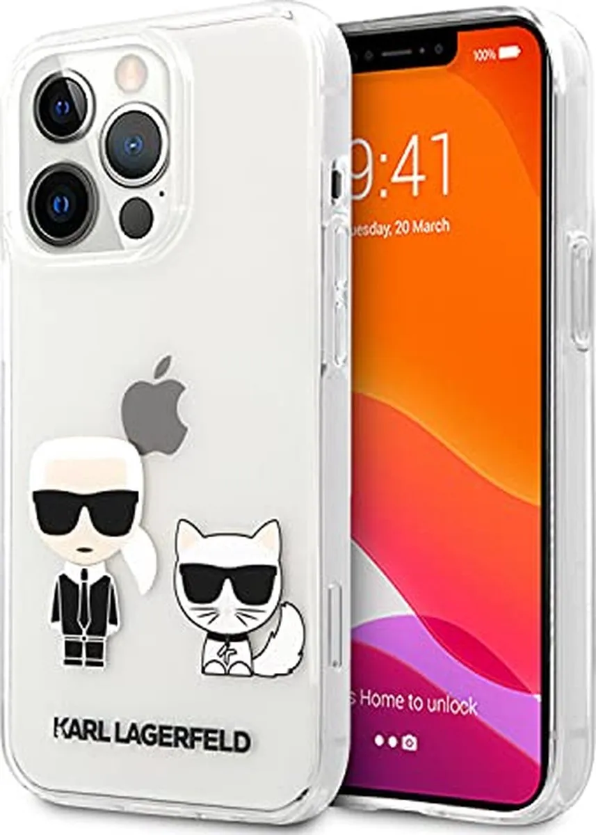 Karl Lagerfeld KLHCP13LCKTR Hoesje iPhone 13 Pro