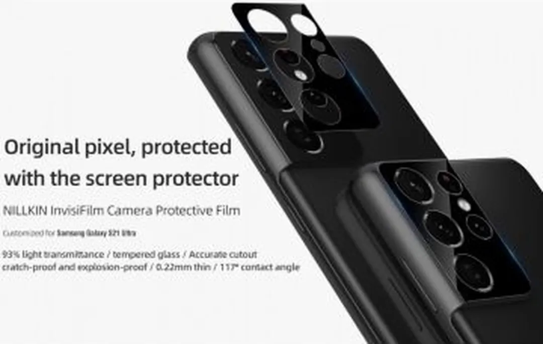 Nillkin Samsung Galaxy S21 Ultra Camera Lens Protector - 2 Stuks