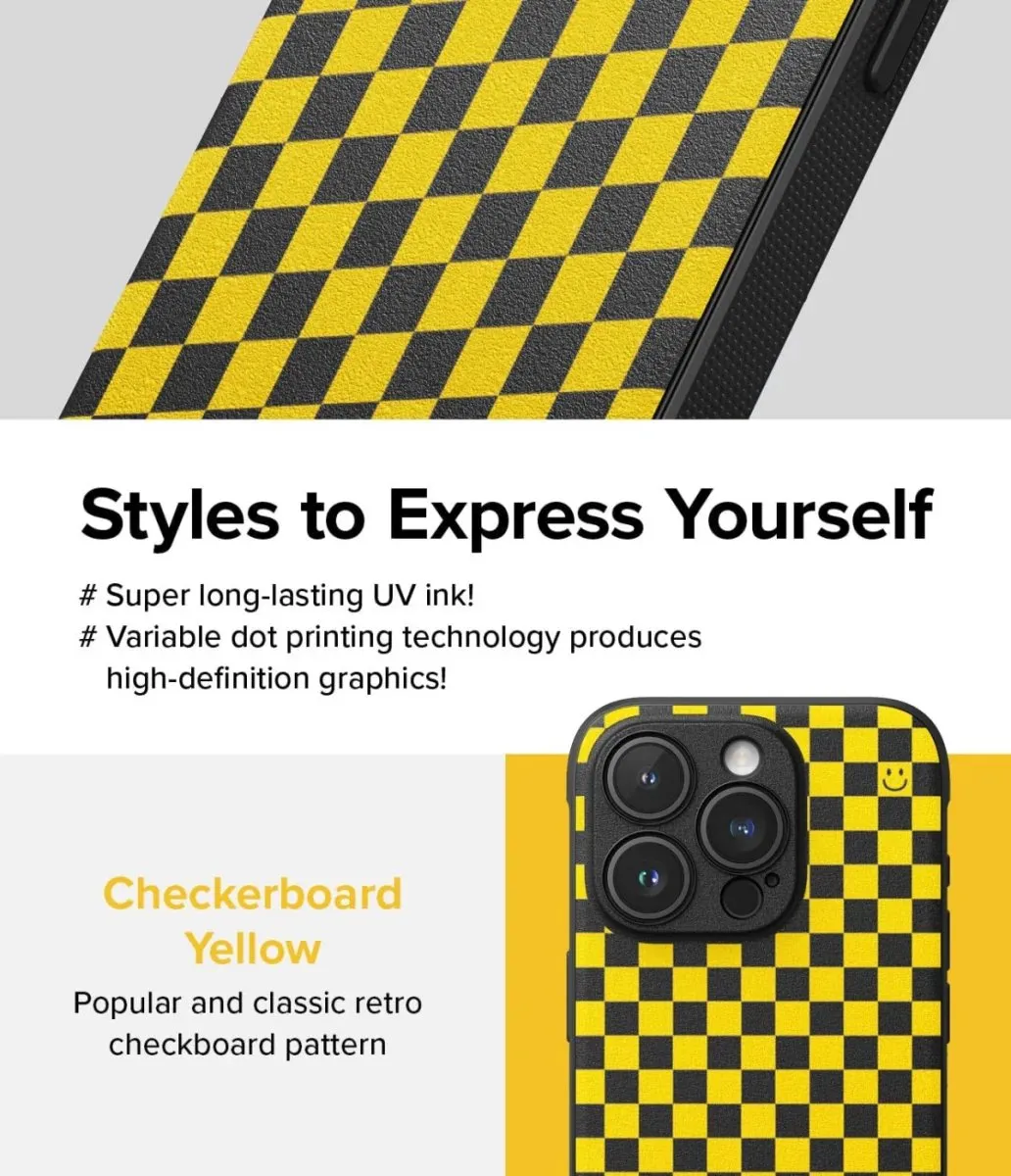 Ringke Onyx Design iPhone 15 Pro Max Hoesje - Zwart
