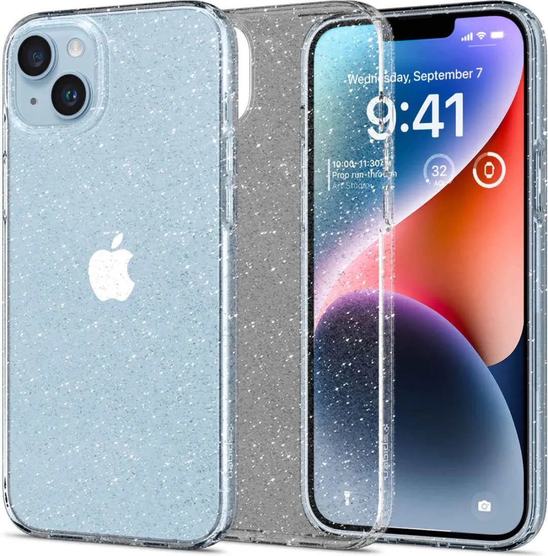 Spigen iPhone 14 Plus Liquid Crystal Glitter Hoesje