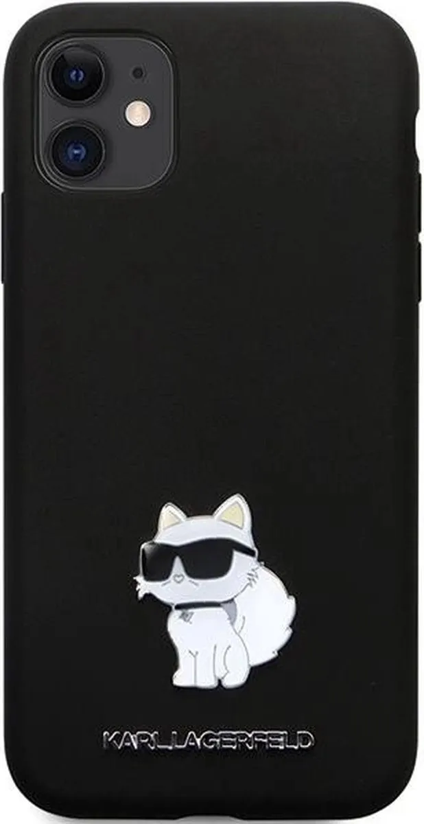 Karl Lagerfeld KLHCN61SMHCNPK Hoesje - iPhone 11 Zwart