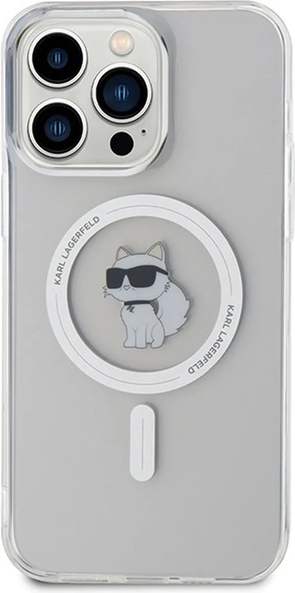 Karl Lagerfeld MagSafe Hoesje iPhone 15 Pro Max - Transparant - afbeelding 6 van 6