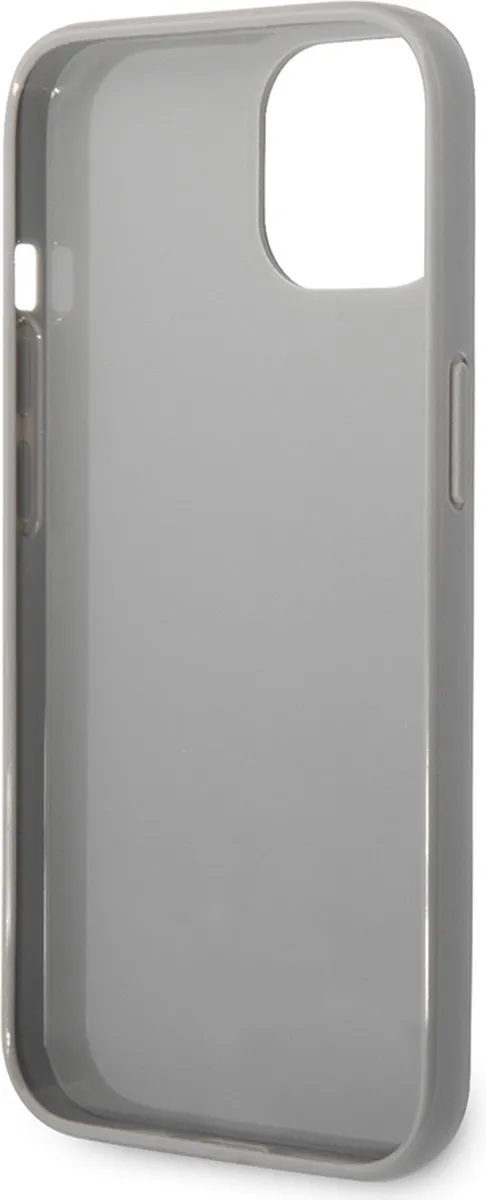 Karl Lagerfeld iPhone 14 Backcase - Effen Zilver - KLI1452