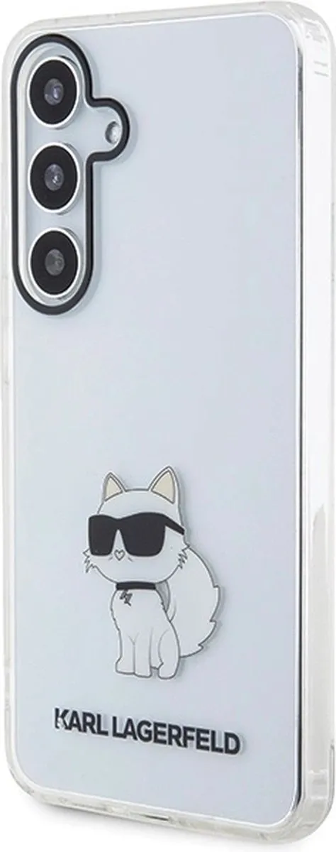 Karl Lagerfeld IML Choupette Hoesje Samsung Galaxy S24 - Transparant