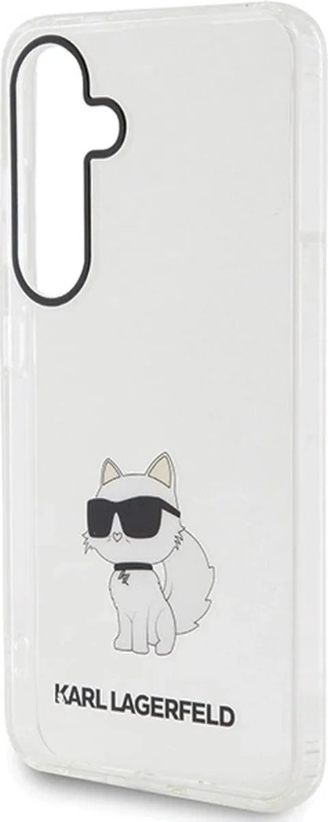 Karl Lagerfeld IML Choupette Hoesje Samsung Galaxy S24 - Transparant
