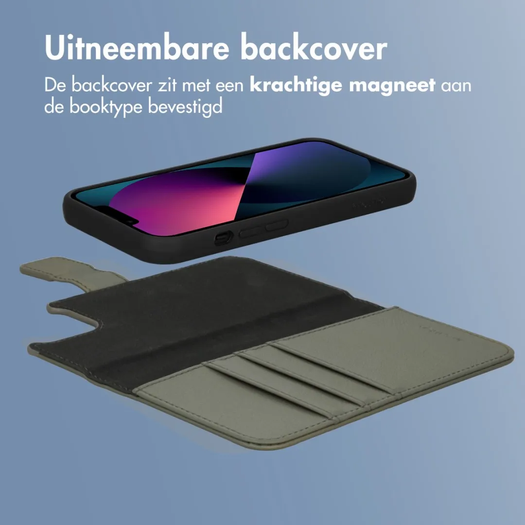 Imoshion iPhone 13 Hoesje 2-in-1 Bookcase - Groen