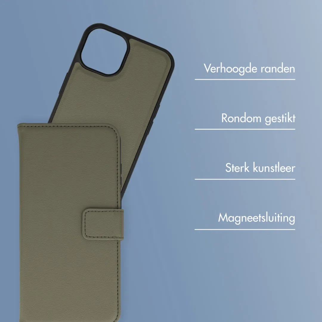 Imoshion iPhone 13 Hoesje 2-in-1 Bookcase - Groen