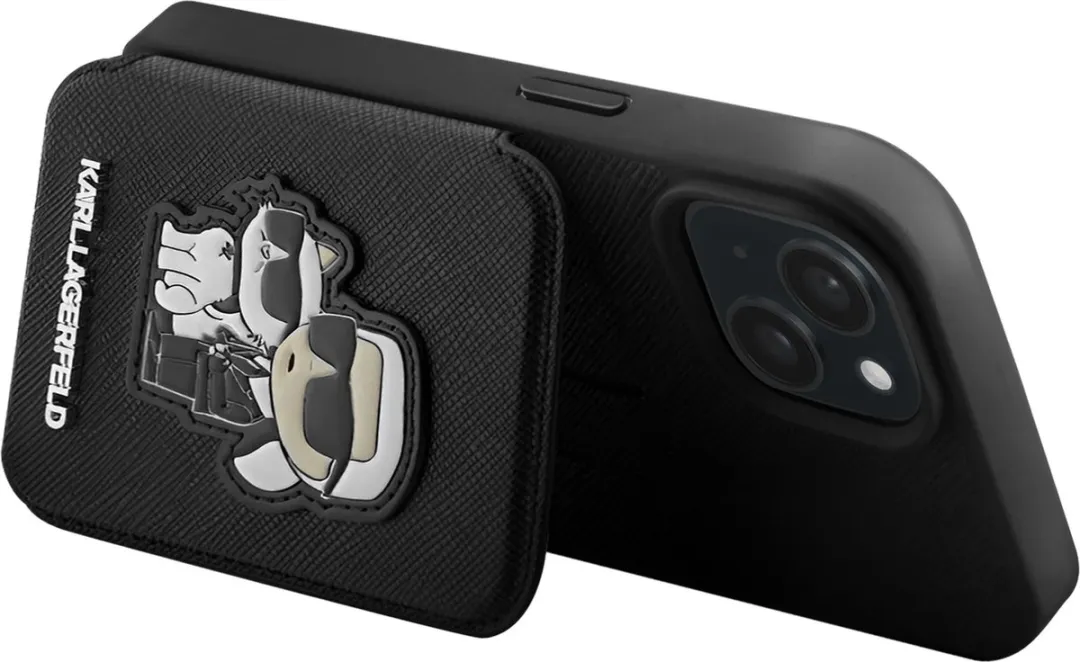 Karl Lagerfeld Saffiano Hoes iPhone 15 Plus