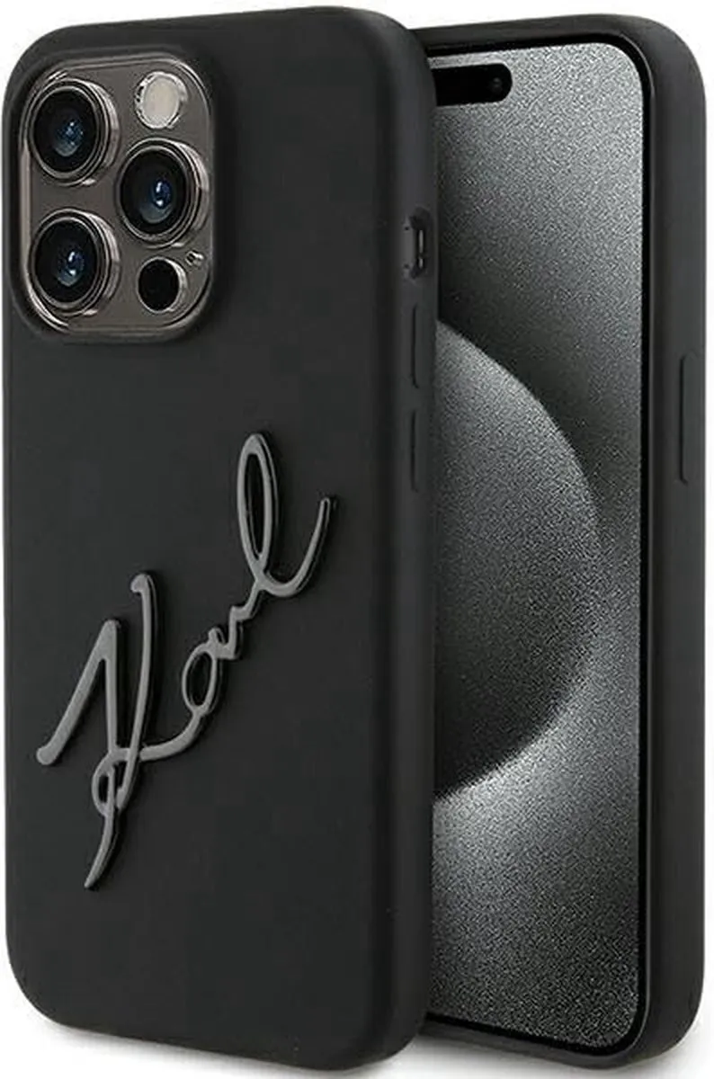 Karl Lagerfeld Backcase Hoesje iPhone 15 Pro Max