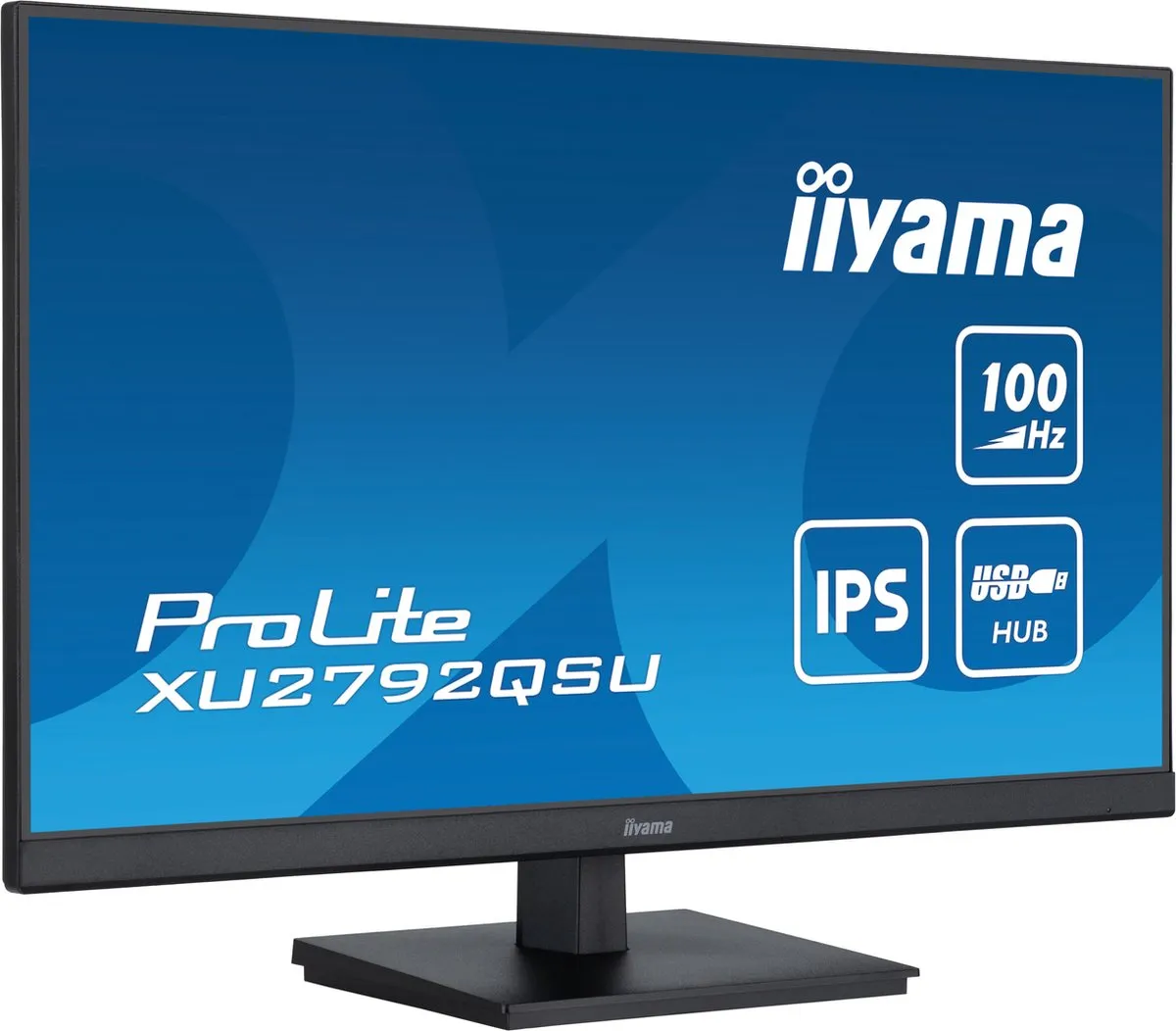 iiyama ProLite XU2792QSU-B6 Monitor 27" QHD IPS - USB-Hub 4x