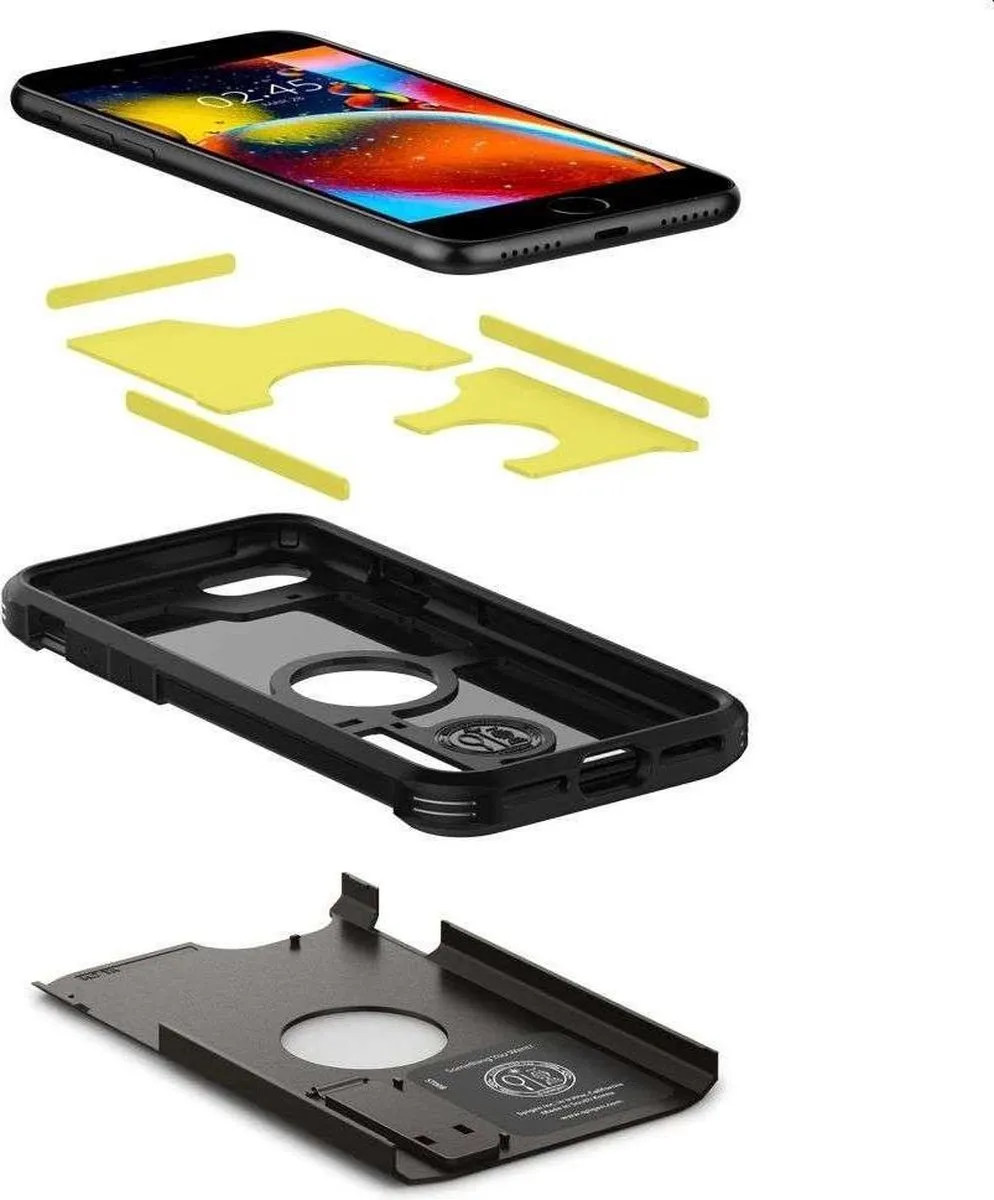 Spigen Tough Armor Case iPhone SE (2020) - Gunmetal