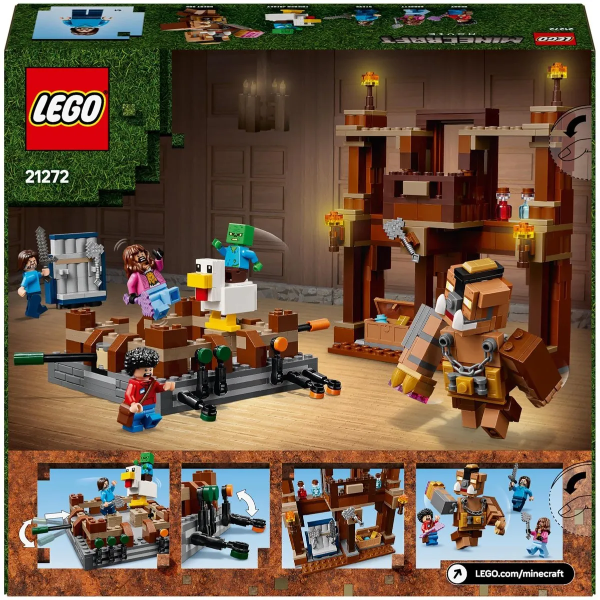 LEGO Minecraft De Arena bij het Boslandhuis 21272 - 491 Stukken - afbeelding 6 van 6