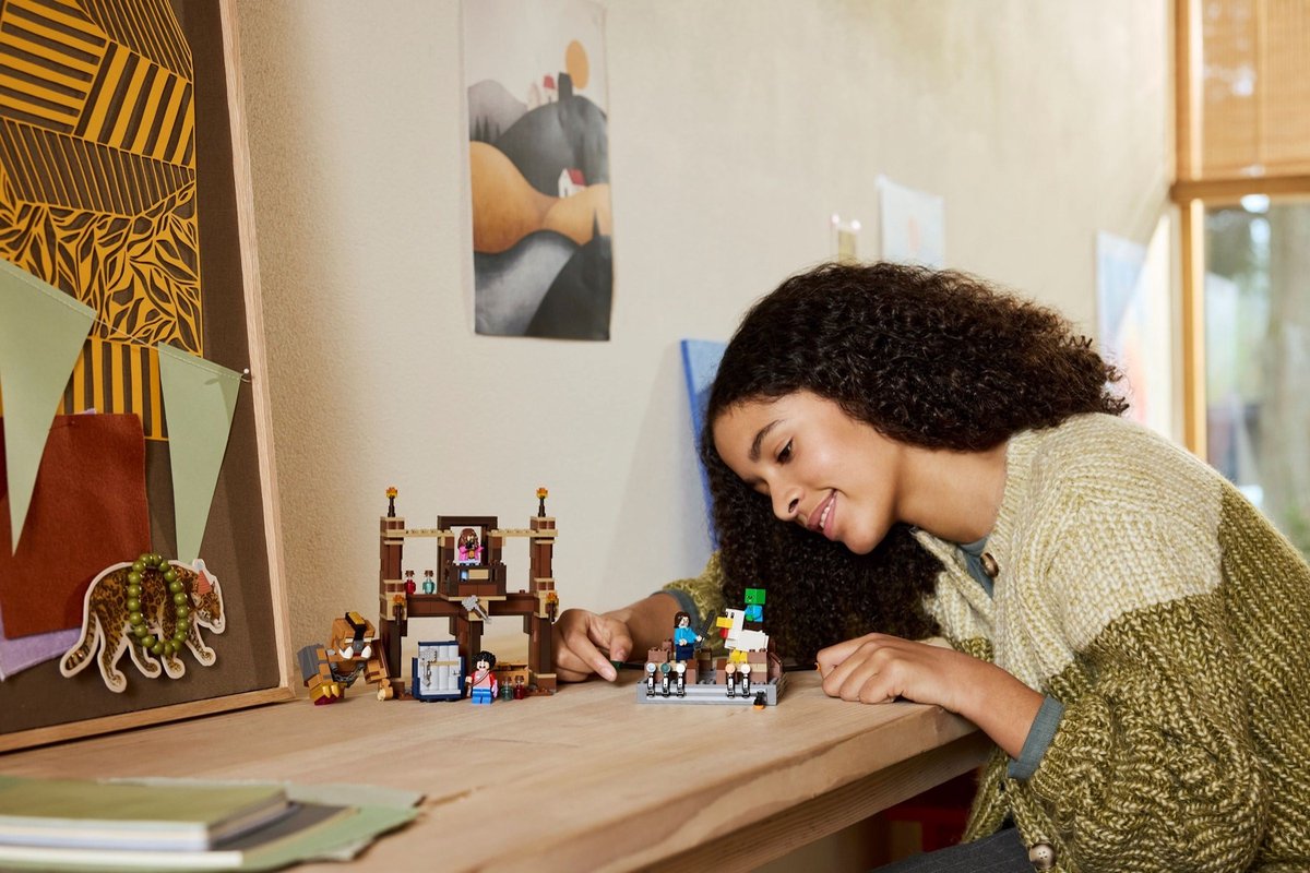 LEGO Minecraft De Arena bij het Boslandhuis - 21272