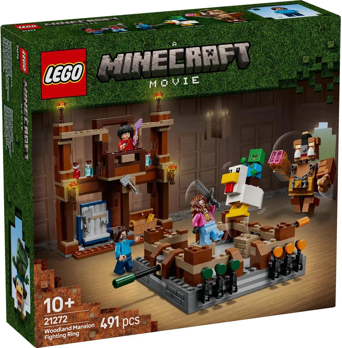 LEGO Minecraft De Arena bij het Boslandhuis 21272 - 491 Stukken