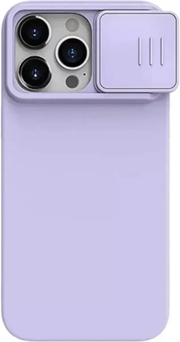 Nillkin CamShield Siliconen Hoesje iPhone 15 Pro