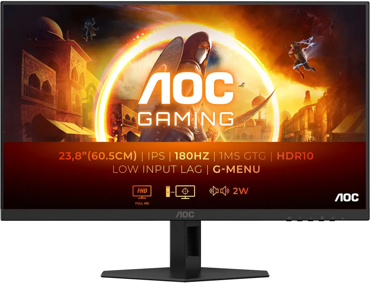 AOC 24G4XE Gaming Monitor 24" - 180Hz IPS