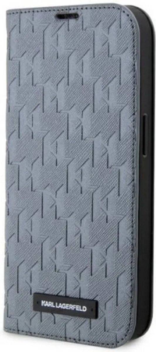 Karl Lagerfeld Saffiano Monogram Book Case