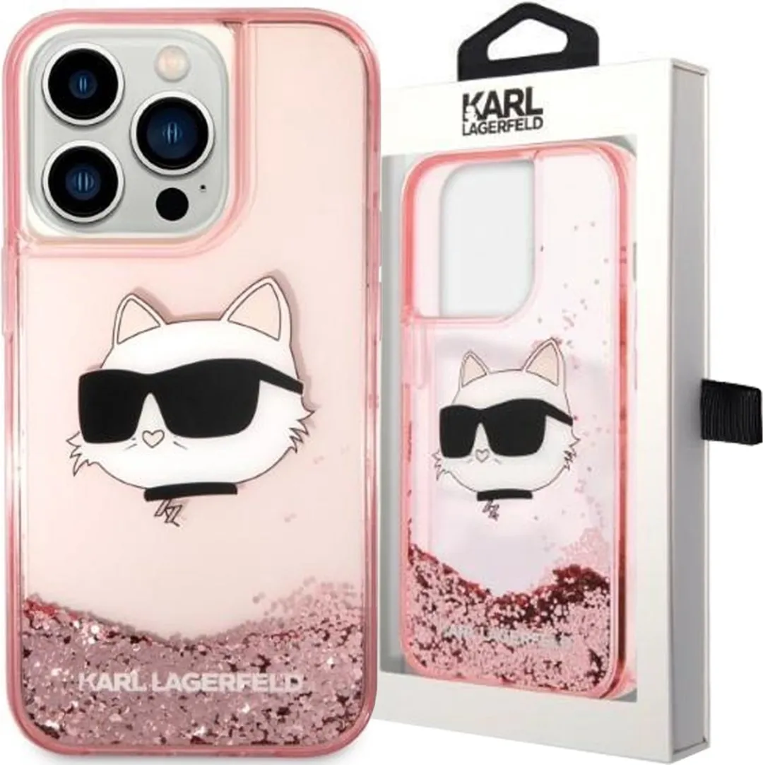 Karl Lagerfeld KLHCP14LLNCHCP iPhone 14 Pro Hoesje
