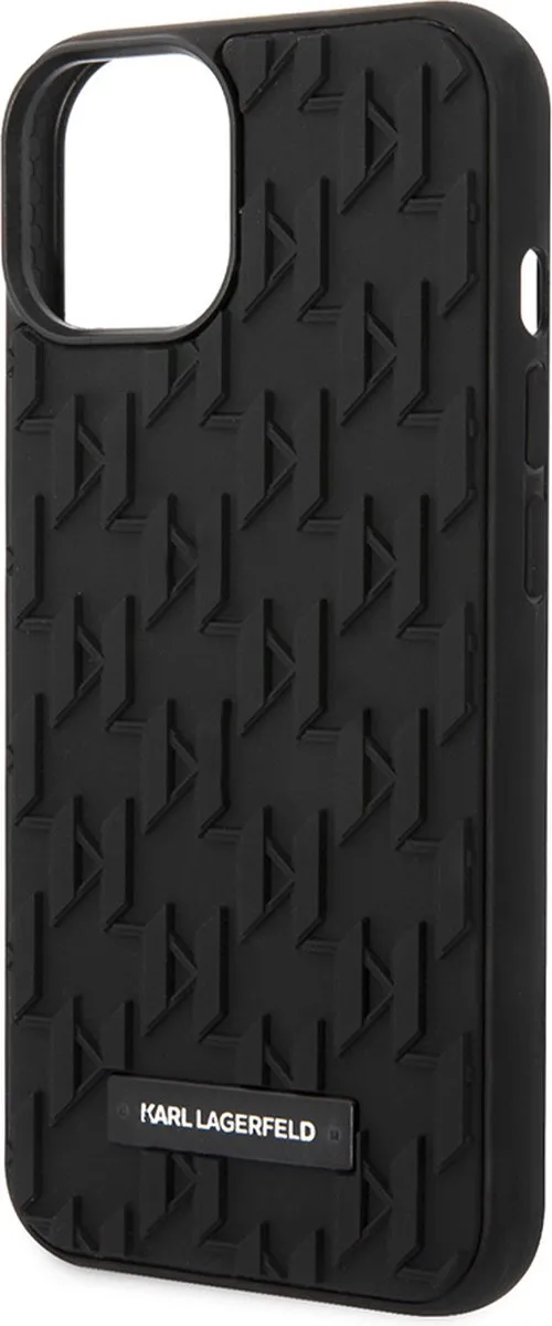Karl Lagerfeld iPhone 14 Backcase - Effen Zwart