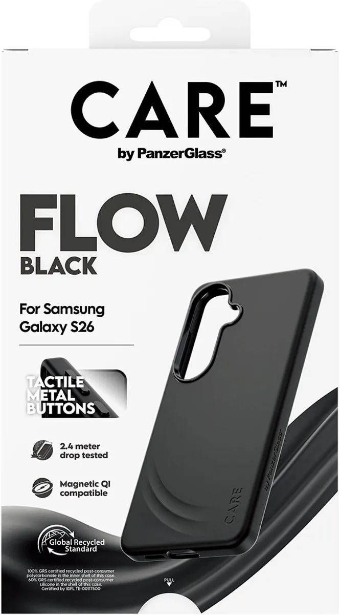 PanzerGlass CARE FLOW MagSafe Galaxy S26 - Zwart