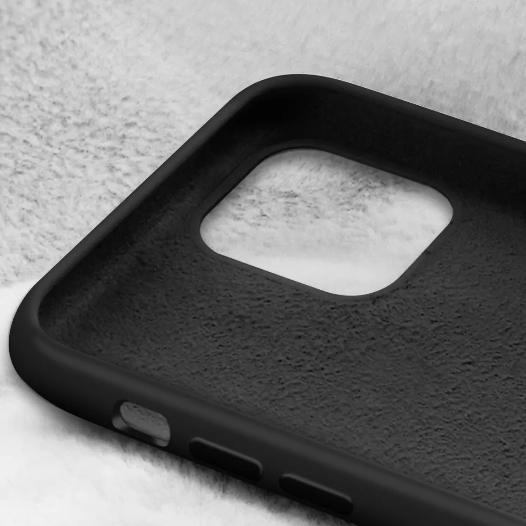 Karl Lagerfeld Silicone Hoesje iPhone 14 Plus - Zwart - MPN 3666339085414