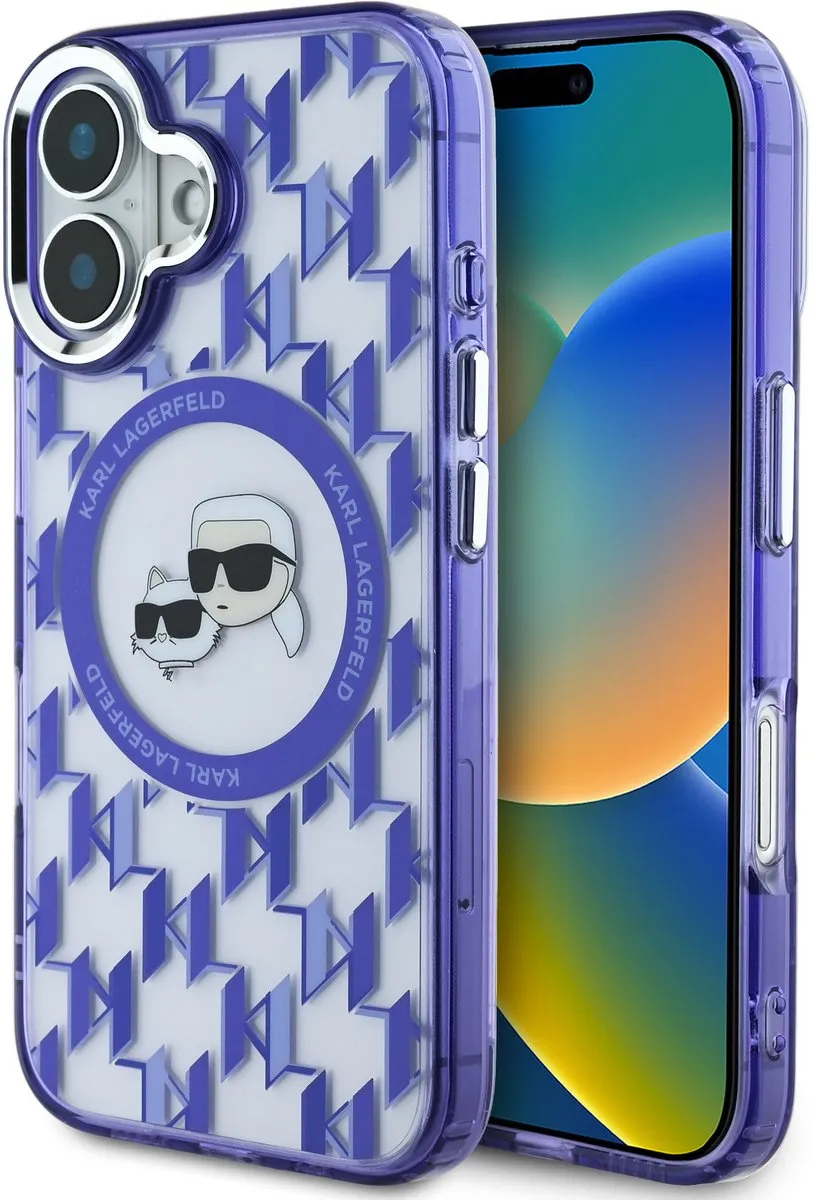 Karl Lagerfeld iPhone 16 Back Cover