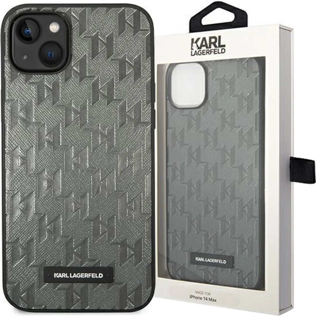 Karl Lagerfeld iPhone 14 Plus Back Cover Saffiano Leer