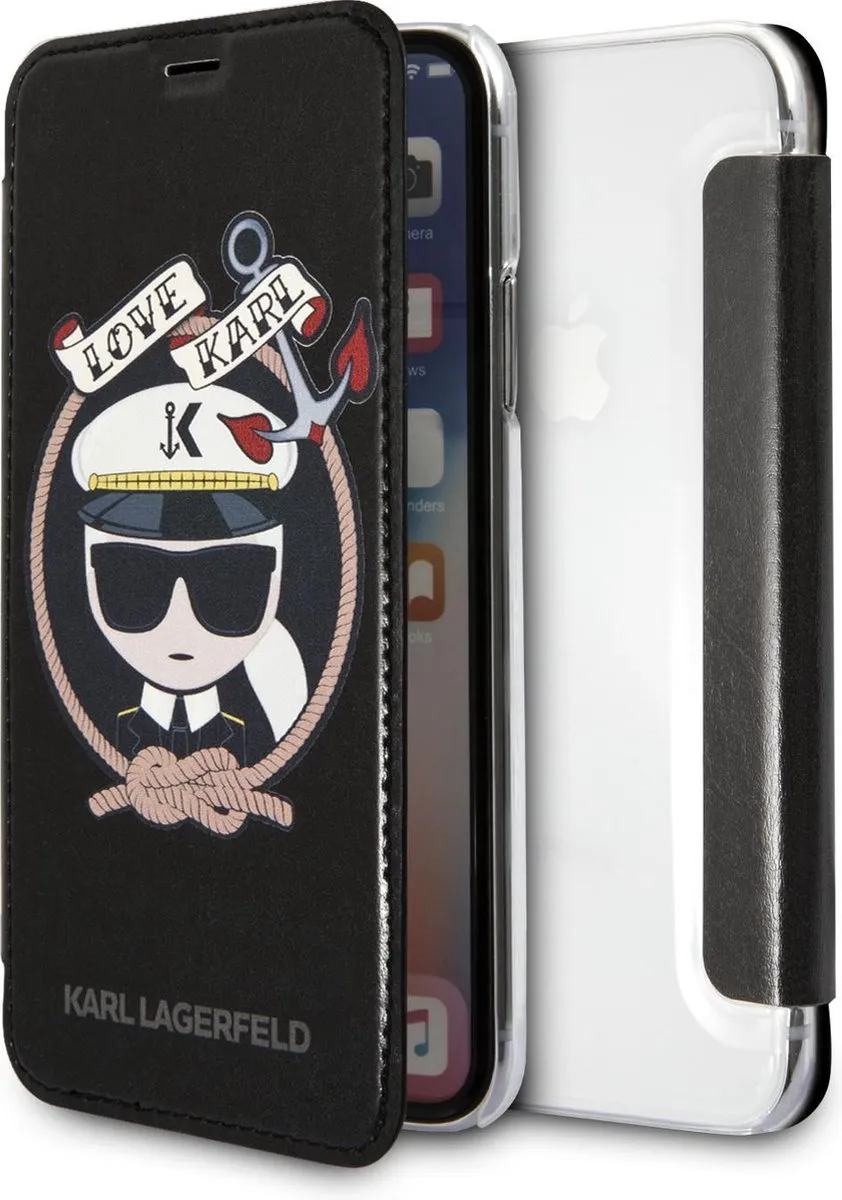 Karl Lagerfeld iPhone X/Xs Hoesje S203-11