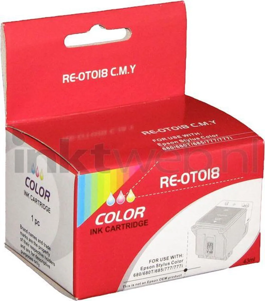 Epson T018401 Inktcartridge
