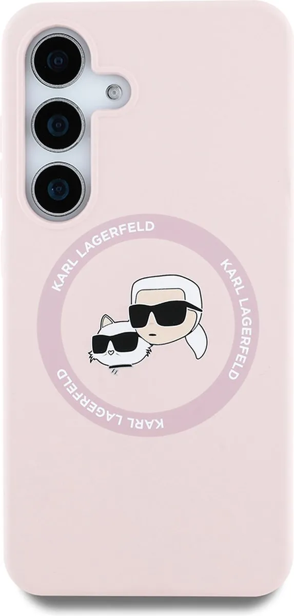 Karl Lagerfeld Backcase Hoesje S25 - Roze - MPN 3666339450205 - afbeelding 6 van 6