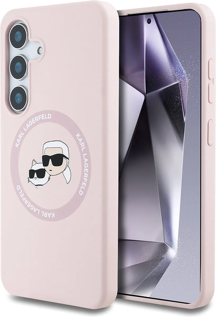 Karl Lagerfeld Backcase Hoesje S25 - Roze - MPN 3666339450205