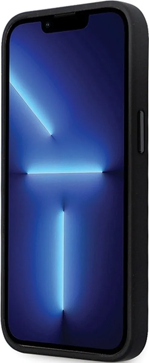 Karl Lagerfeld KLHCP14LSMHKNPK Hoesje iPhone 14 Pro - Zwart