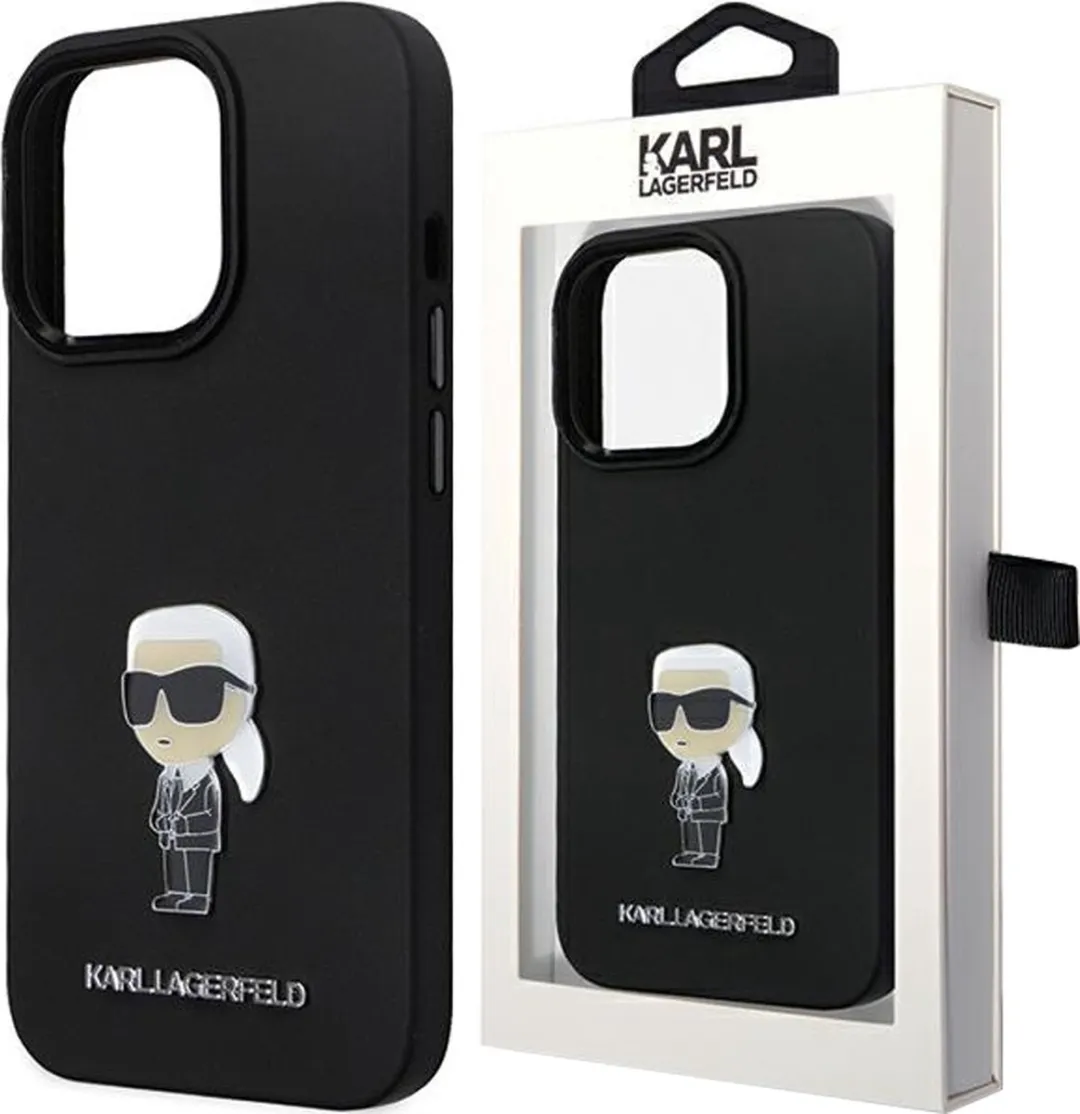 Karl Lagerfeld KLHCP14LSMHKNPK Hoesje iPhone 14 Pro