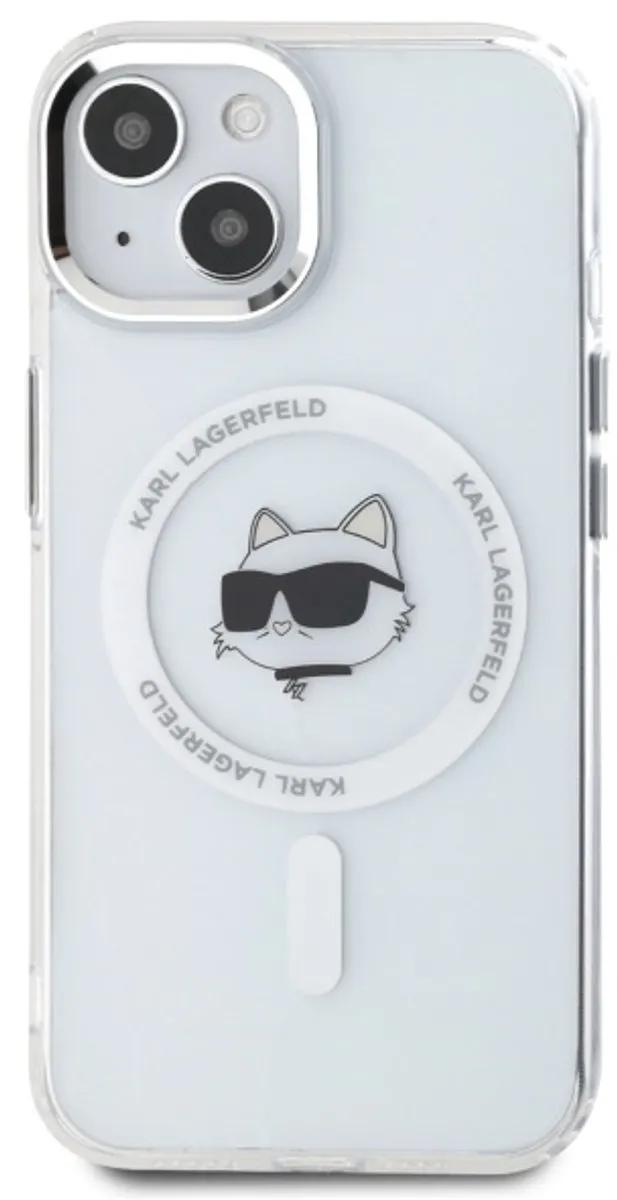 Karl Lagerfeld MagSafe Hoesje iPhone 15 Tweety - Transparant KLHMP15SHLSCHH