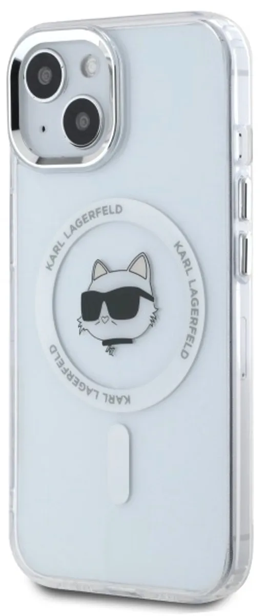 Karl Lagerfeld MagSafe Hoesje iPhone 15 Tweety - Transparant KLHMP15SHLSCHH