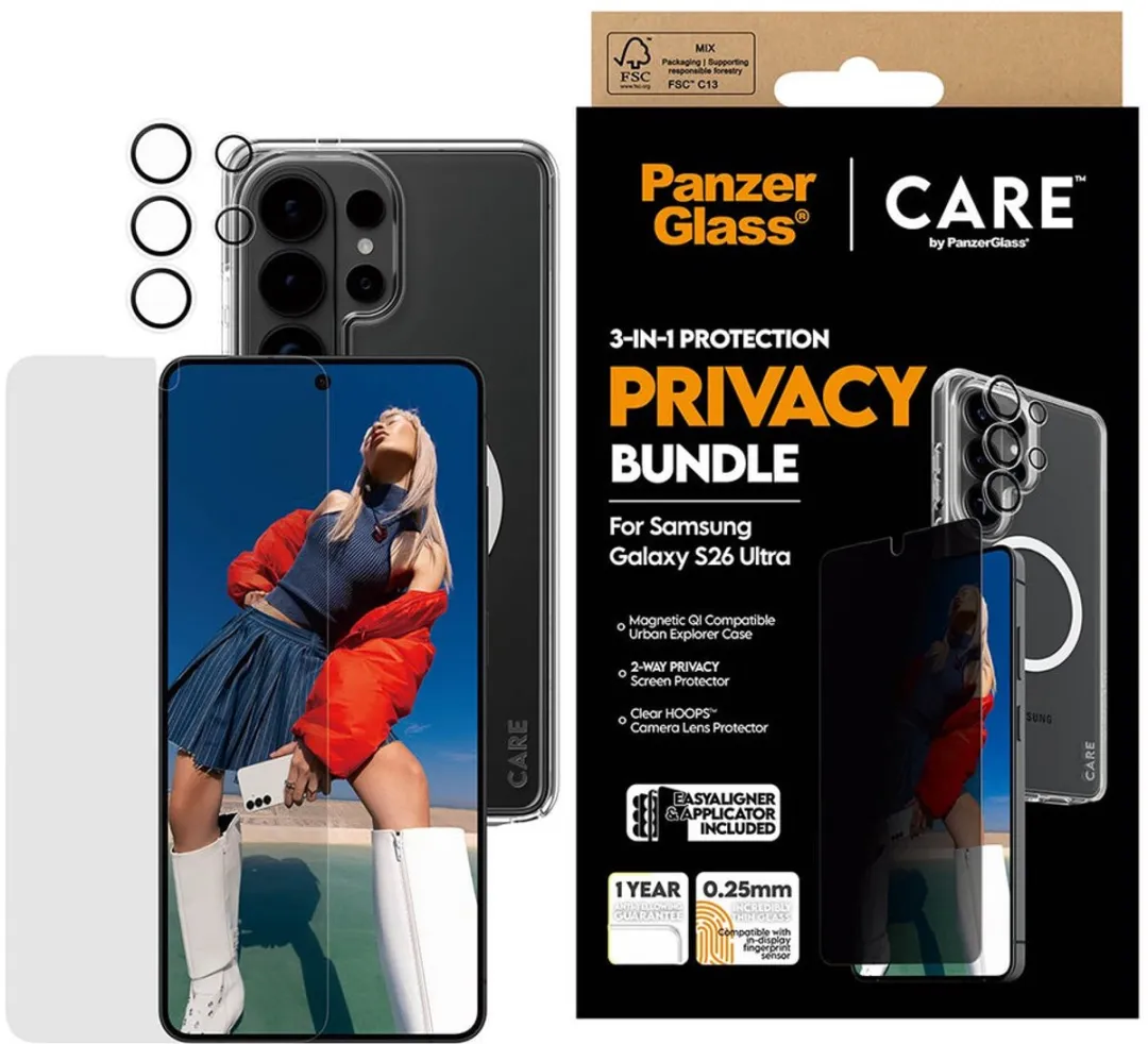 PanzerGlass CR71355 Hoes Samsung Galaxy S26 Ultra - Transparant