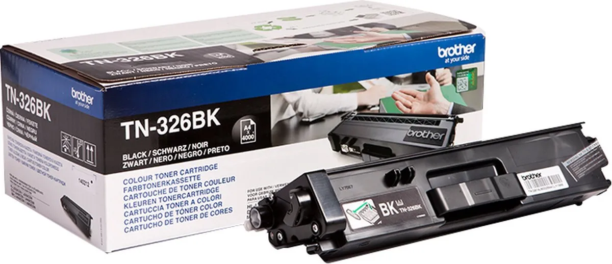 Brother TN-326BK Tonercartridge - 4.000 Pagina's