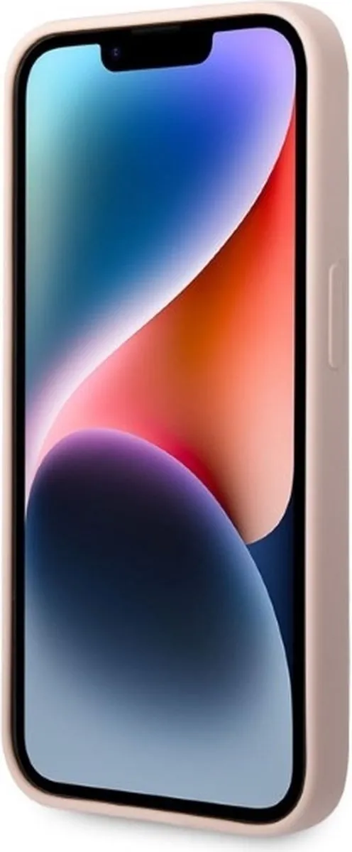 Karl Lagerfeld KLHCP14XSNCHBCP iPhone 14 Pro Max Hoesje - Roze