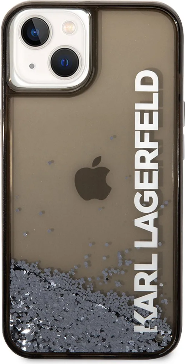 Karl Lagerfeld iPhone 14 Hoesje - Effen Zwart