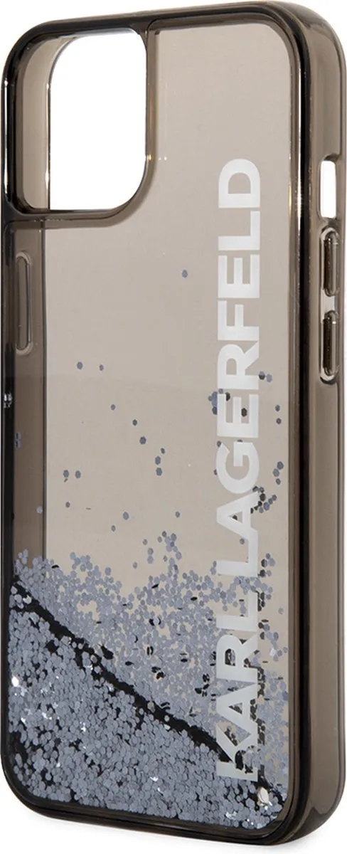 Karl Lagerfeld iPhone 14 Hoesje - Effen Zwart