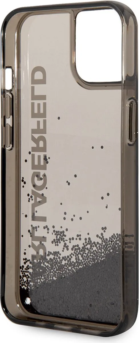 Karl Lagerfeld iPhone 14 Hoesje - Effen Zwart