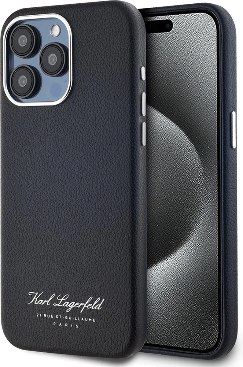 Karl Lagerfeld Backcase Hoesje iPhone 15 Pro