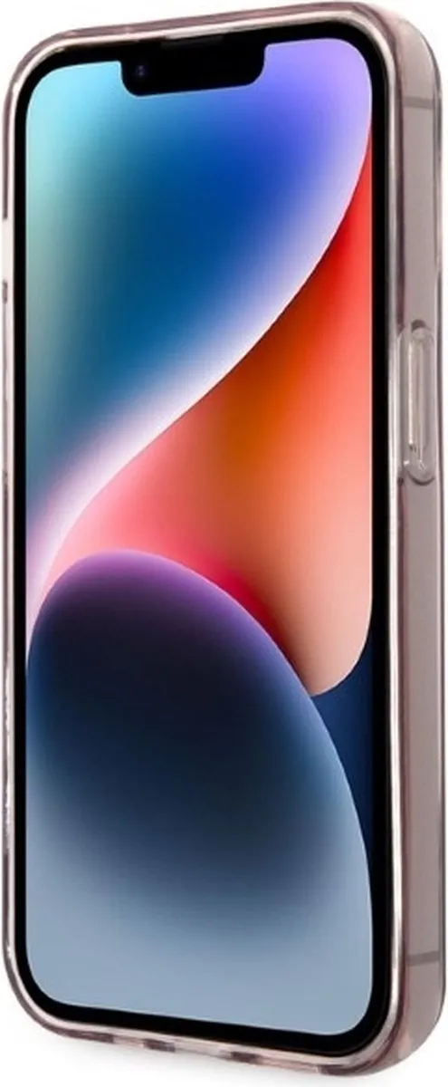 Karl Lagerfeld KLHCP14LHNCHTCP iPhone 14 Pro Hoesje - Roze - afbeelding 6 van 6