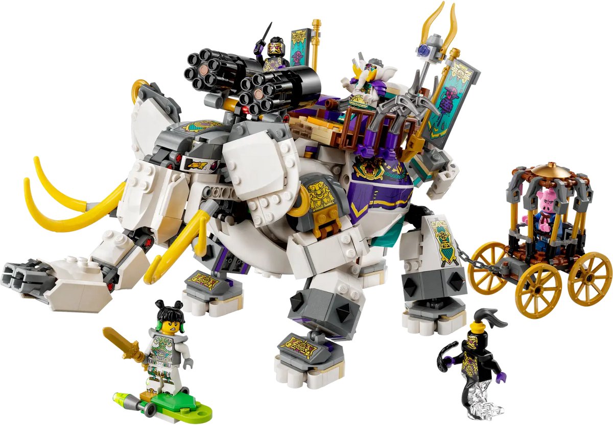 LEGO Monkie Kid™ Yellow Tusk Elephant - 80043