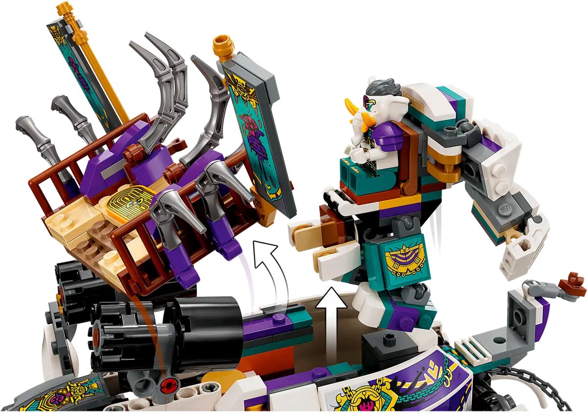 LEGO Monkie Kid™ Yellow Tusk Elephant - 80043