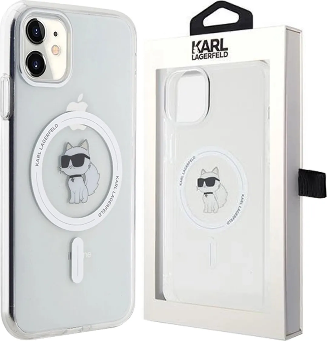 Karl Lagerfeld IML Choupette MagSafe Hoesje iPhone
