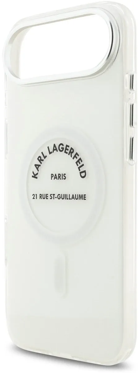 Karl Lagerfeld Back Cover Case iPhone 17 Pro - Transparent - MagSafe