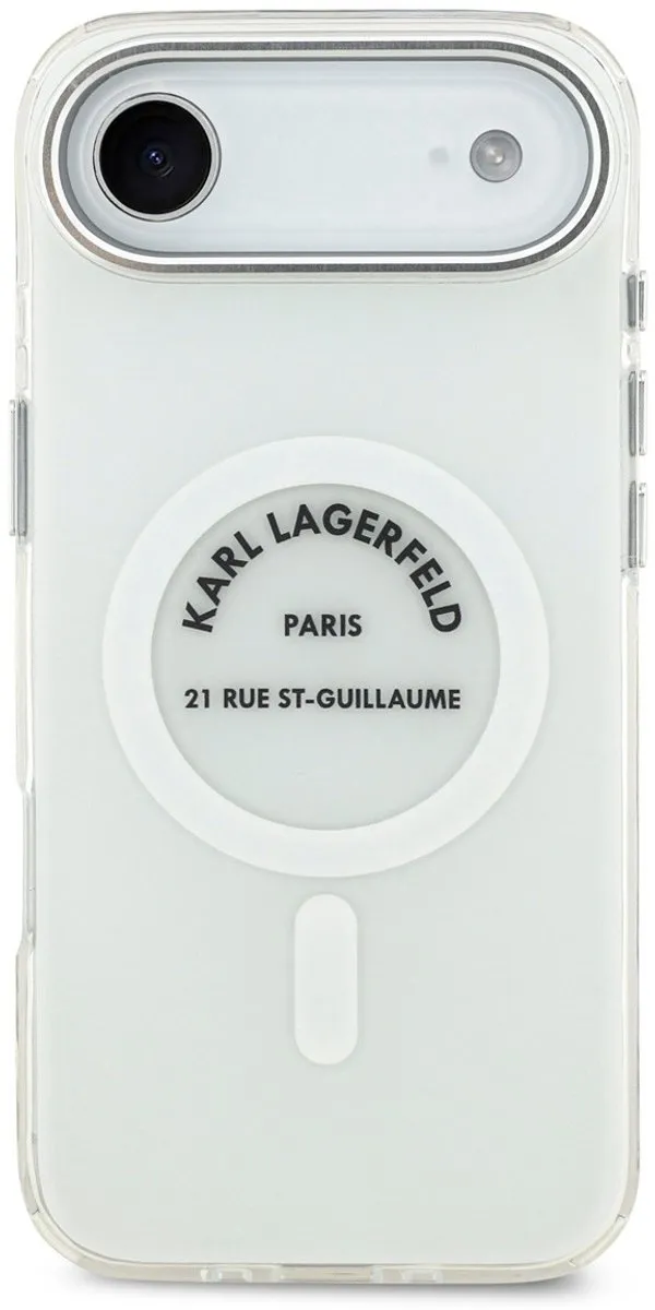 Karl Lagerfeld Back Cover Case iPhone 17 Pro - Transparent - MagSafe