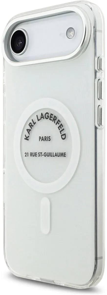 Karl Lagerfeld Back Cover Case iPhone 17 Pro - Transparent - MagSafe